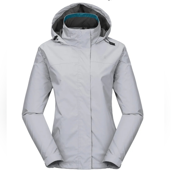 Little Donkey Andy Women's Waterproof Rain Jacket Lightweight Outdoor XS - Picture 1 of 12